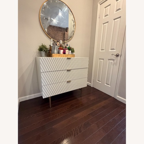 Used West Elm Quinn White Chest for sale on AptDeco