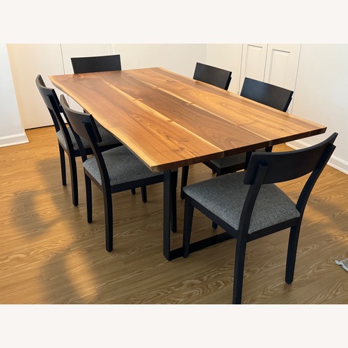 Used Room & Board Chilton Dining Table and 6 Chairs for sale on AptDeco