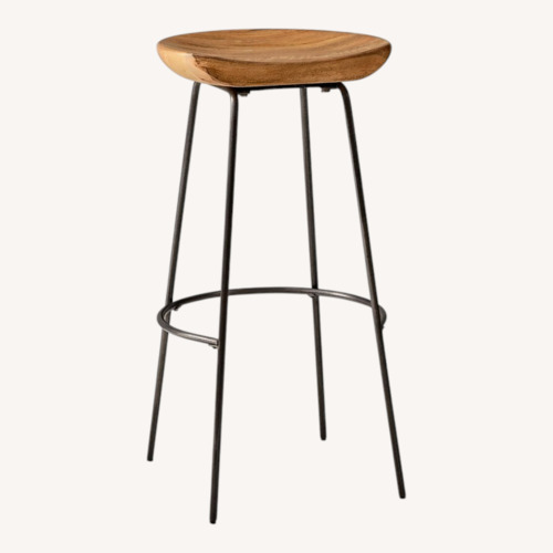 Used West Elm Alden Bar Stools - Set of 2 for sale on AptDeco