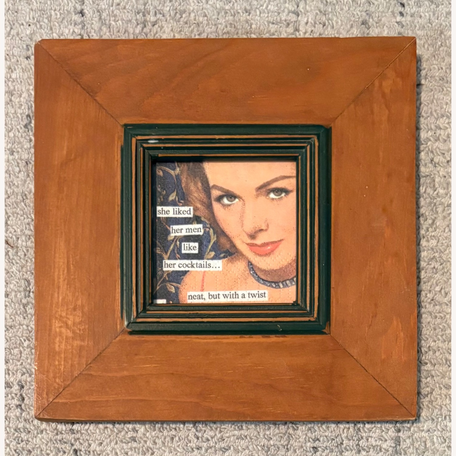 Set of 3 Framed Mid-century Ladies - image-4