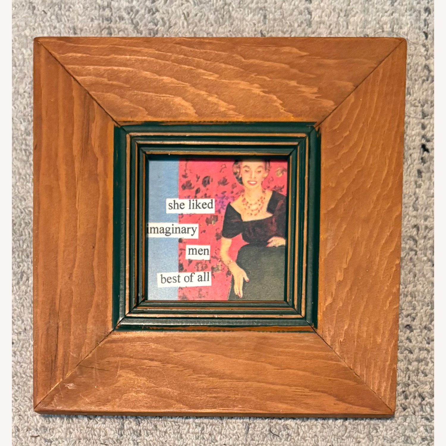 Set of 3 Framed Mid-century Ladies - image-2
