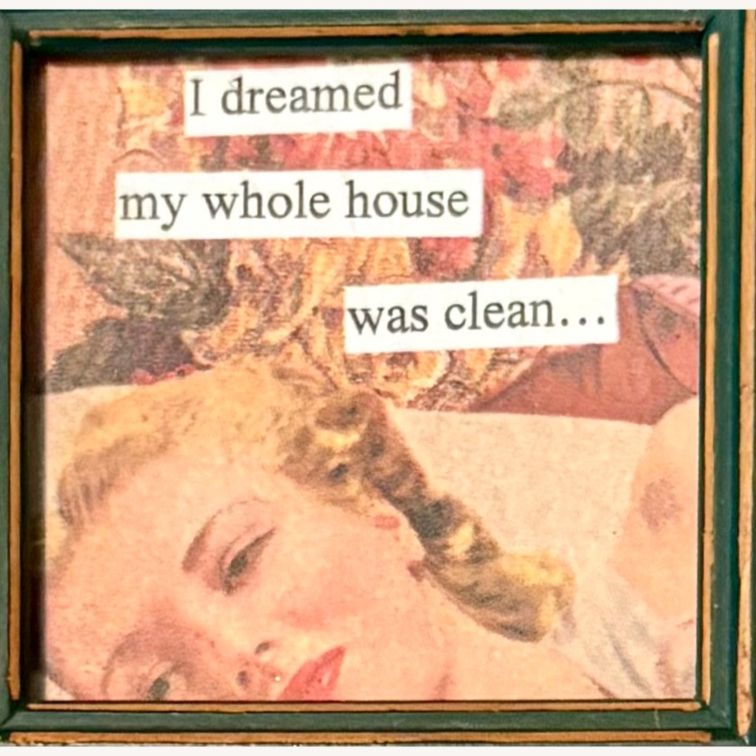Set of 3 Framed Mid-century Ladies - image-5