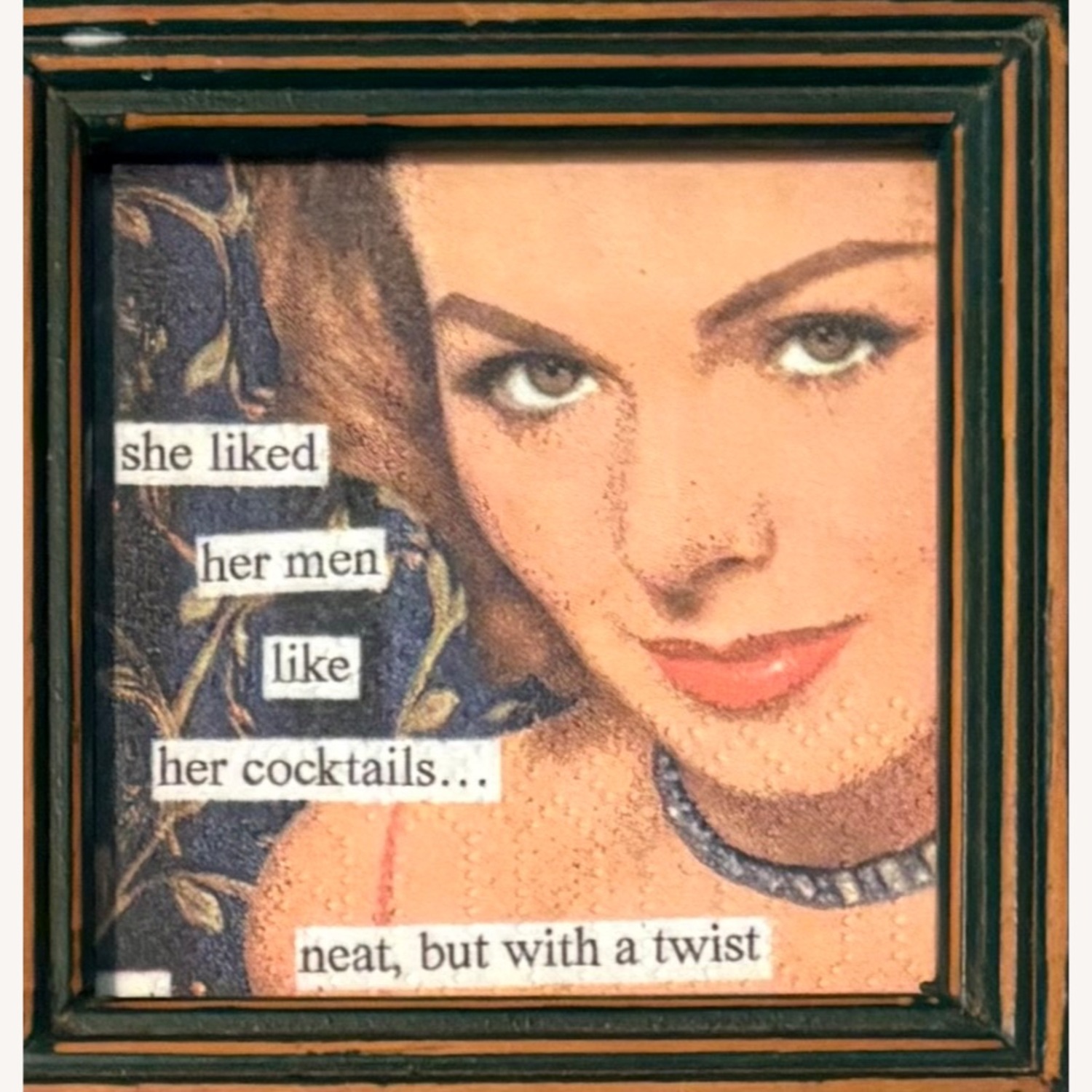 Set of 3 Framed Mid-century Ladies - image-7