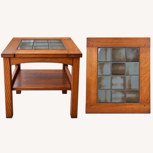 Used 1996 Stickley Oak End Table  for sale on AptDeco