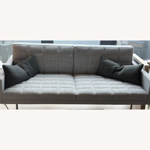 Used Geiger International Light Gray 2 Seater Sofa for sale on AptDeco