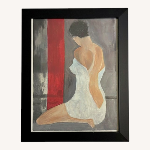 Used Young Lady Ready for Bed  Wall Art for sale on AptDeco
