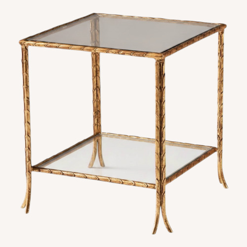 Used Sherrill Gold Side Table for sale on AptDeco