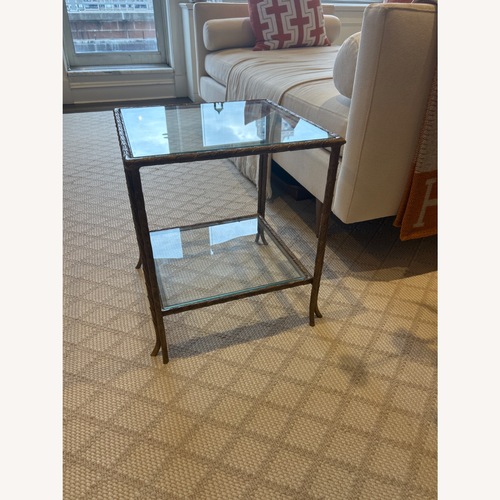 Used Sherrill Gold Side Table for sale on AptDeco
