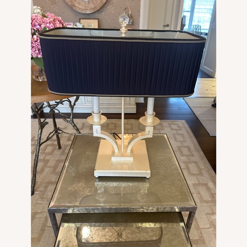 Used Baker Furniture Laurent Black Table Lamp for sale on AptDeco