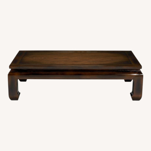 Used Ethan Allen Dynasty Coffee Table in Coffee Bean for sale on AptDeco