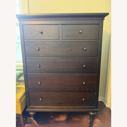Used Kincaid Furniture Dark Brown Wood Dresser for sale on AptDeco