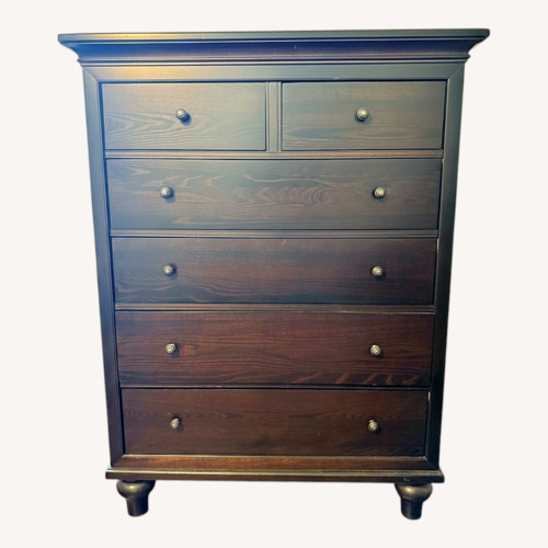 Used Kincaid Furniture Dark Brown Wood Dresser for sale on AptDeco