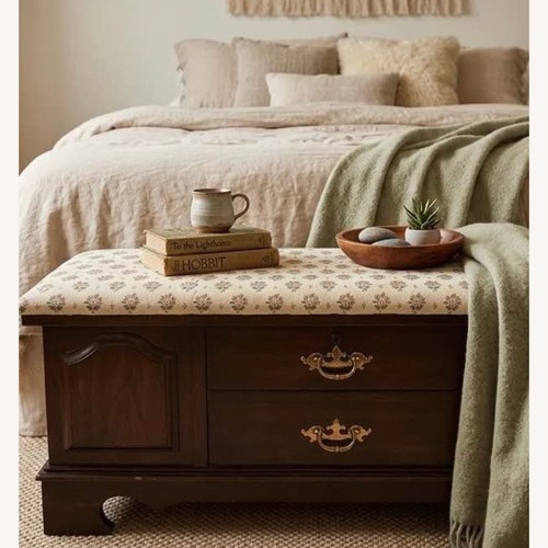 Used Vintage/Antique Finds Wood Chest for sale on AptDeco
