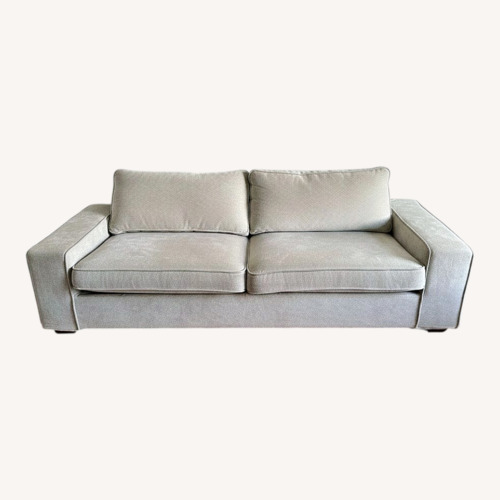 Used Natural Fabric 2 Seater Sofa for sale on AptDeco
