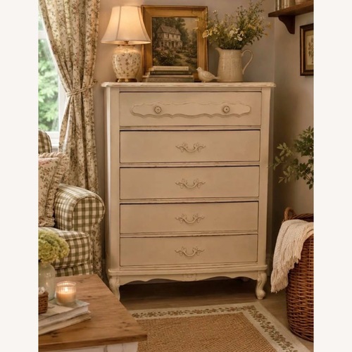 Used French Provincial Chest with Drawers for sale on AptDeco