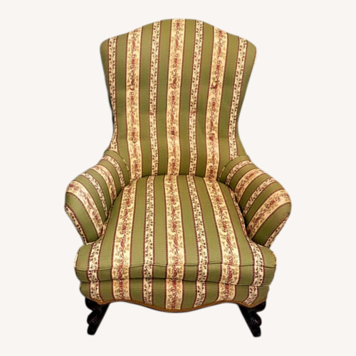 Used Vintage Wingback Armchair / Accent Chair for sale on AptDeco