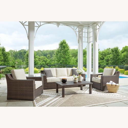 Used Ashley Furniture Wellingtons Outside Patio for sale on AptDeco