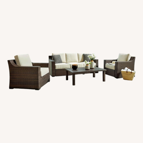 Used Ashley Furniture Wellingtons Outside Patio for sale on AptDeco