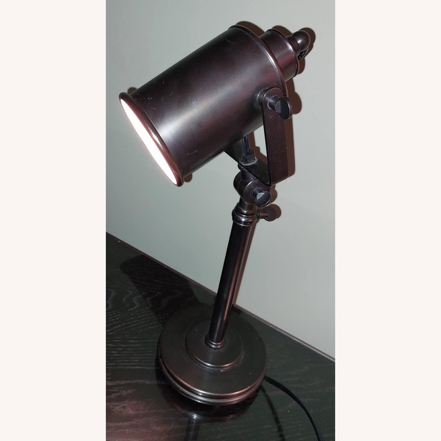 Pottery Barn Bronze Photographers Task Lamp - image-2