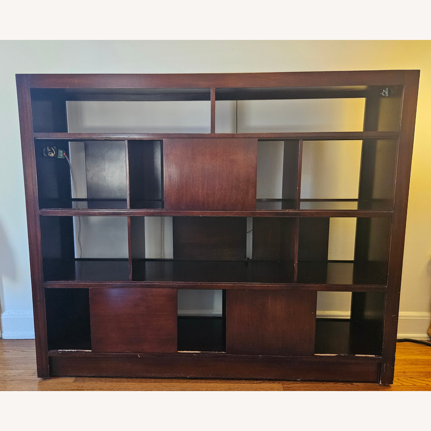 Room & Board South Cone Dark Brown Wood Bookcase - image-2
