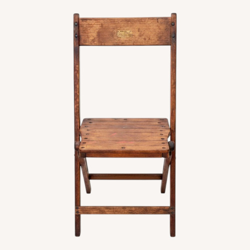 Used Fowler Chair & Co (Fowlerville Mich) Folding Chair for sale on AptDeco