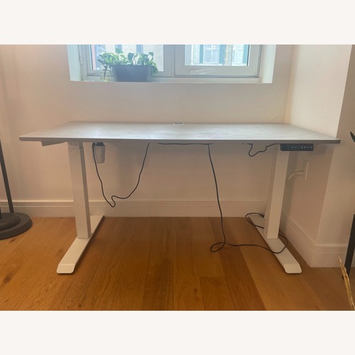 Used Gray Standing Desk for sale on AptDeco