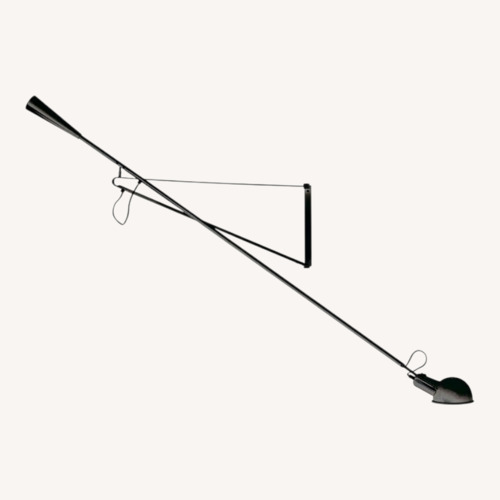 Used Flos Black Metal Wall Lamp for sale on AptDeco