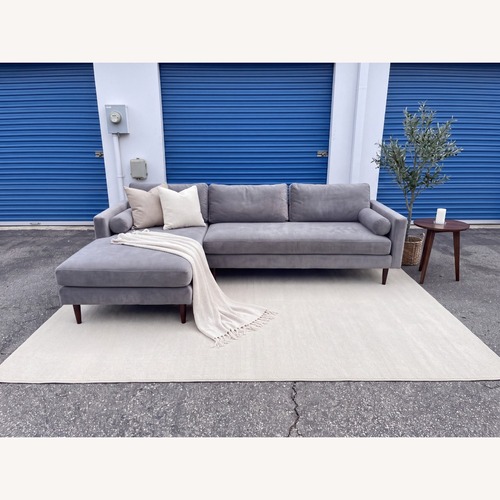 Used West Elm Andes 3-Piece Chaise Sectional for sale on AptDeco