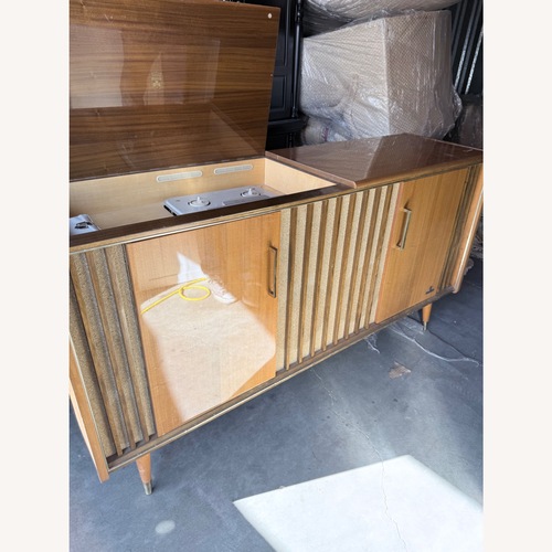 Used Vintage 1960s Grundig Stereo Console W Turntable for sale on AptDeco
