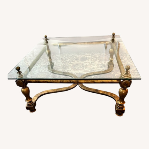 Used Vintage/Antique Finds Transparent Coffee Table for sale on AptDeco