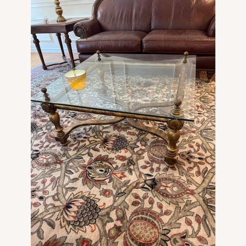 Used Vintage/Antique Finds Transparent Coffee Table for sale on AptDeco