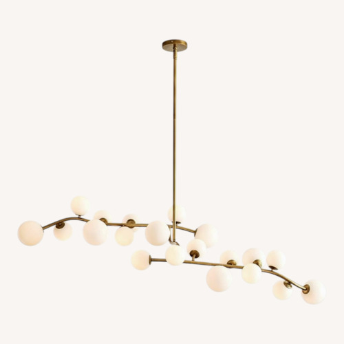 Used Contemporary 18 Globe Ceiling Fixture for sale on AptDeco