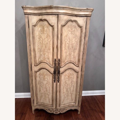 Used Harden Furniture Wood Armoire for sale on AptDeco
