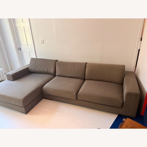 Used Interior Define Henry Light Gray 2 Piece Sectional for sale on AptDeco
