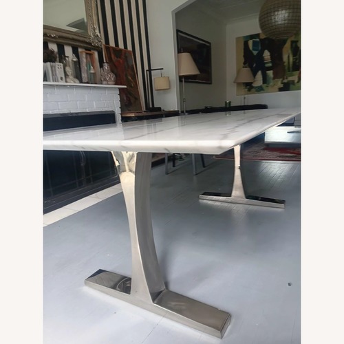 Used Marble Dining Table  for sale on AptDeco