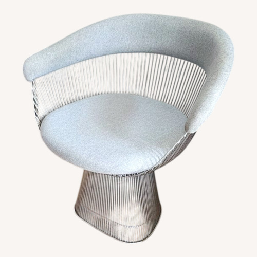 Used Vintage/Antique Finds Light Gray Dining Chair for sale on AptDeco
