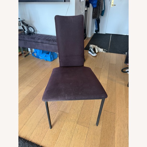Used Set of 2 Black Dining Chairs for sale on AptDeco