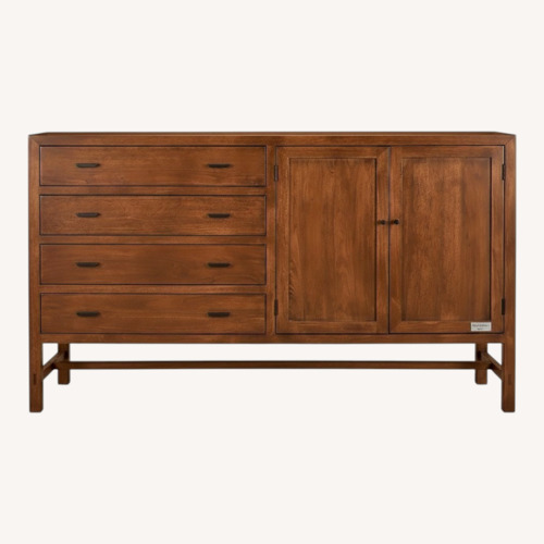 Used Room & Board Mondo 66" Storage Cabinet - Espresso for sale on AptDeco