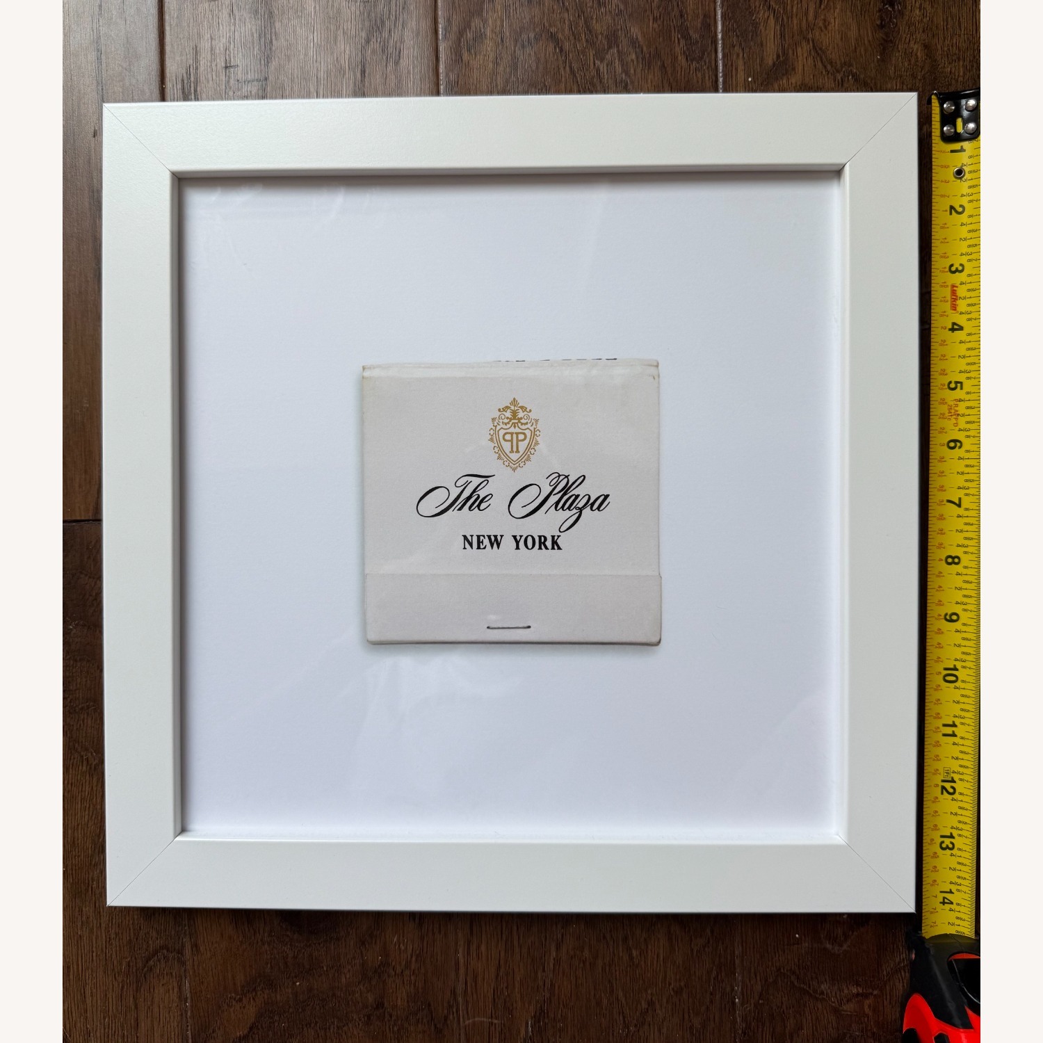 The Plaza Matchbook Framed Print - image-2