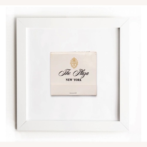 Used The Plaza Matchbook Framed Print for sale on AptDeco
