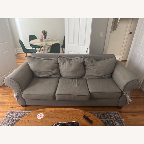 Used Pull Out Gray Sofa for sale on AptDeco