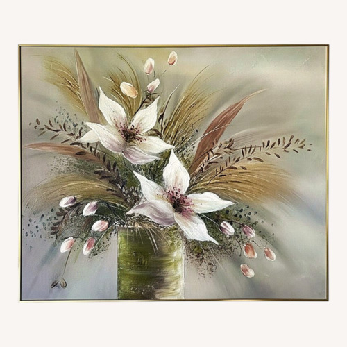 Used The White Lilly Art for sale on AptDeco