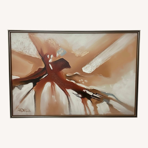 Used Abstract Oil Painting by Anderson for sale on AptDeco