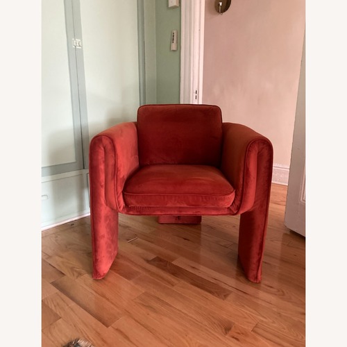 Used Urban Outfitters Floria Velvet Armchair for sale on AptDeco