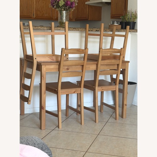Used IKEA HÄGERNÄS Dining Set for 4 for sale on AptDeco