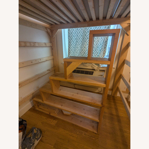 Used Bookcase/Loft Stairs for sale on AptDeco