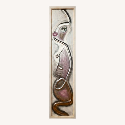 Used Abstract Relief Painting  for sale on AptDeco