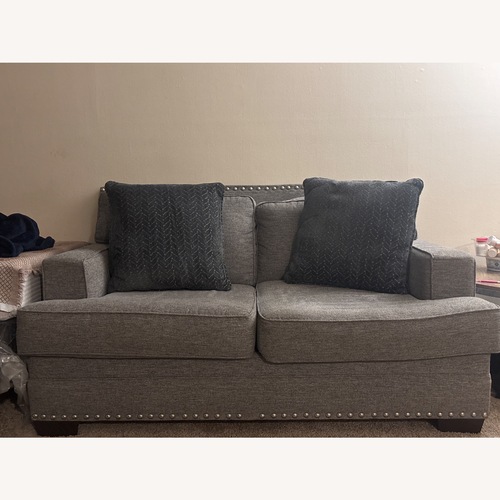 Used Light Gray 2 Seater Sofa for sale on AptDeco