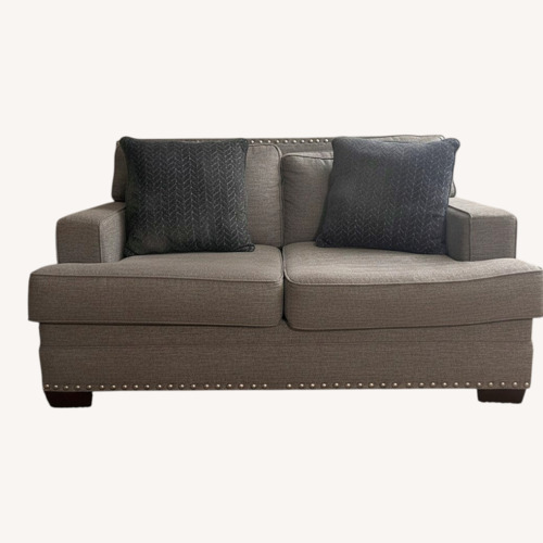 Used Light Gray 2 Seater Sofa for sale on AptDeco
