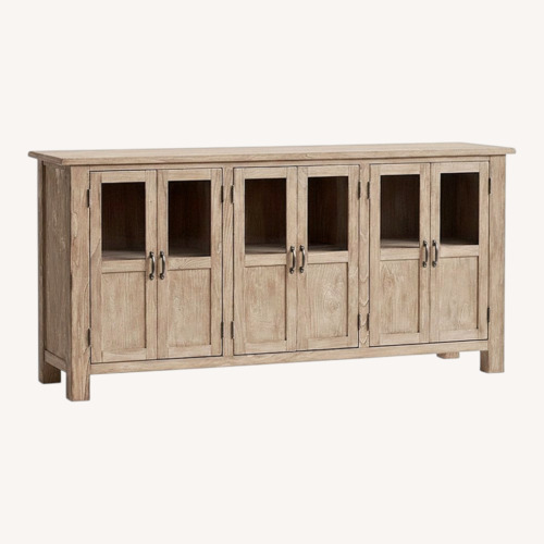 Used Pottery Barn Natural Toscana Buffet (75") for sale on AptDeco